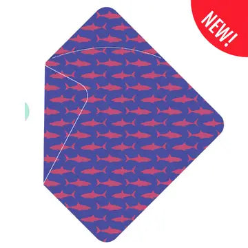 Kids Upf 50+ Pool & Beach Towel with Hood