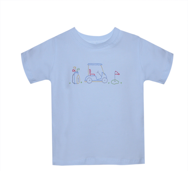 Tee Time Embroidered Tee