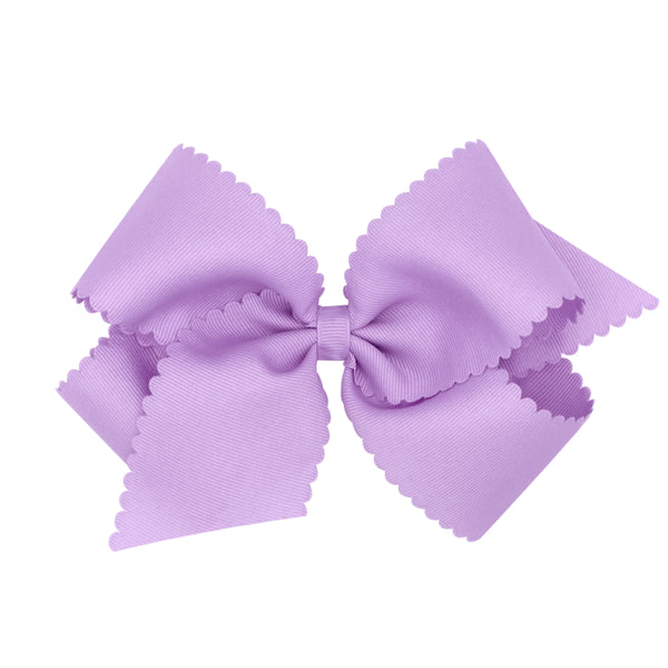 NEW!! Wee Ones Scalloped Bow
