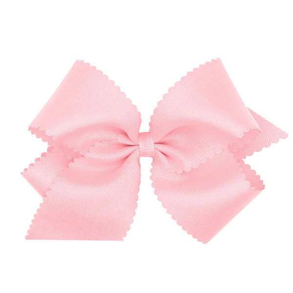 NEW!! Wee Ones Scalloped Bow