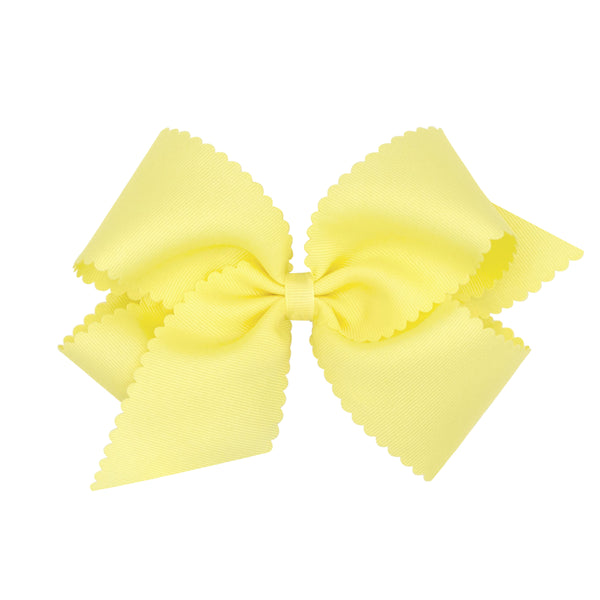 NEW!! Wee Ones Scalloped Bow