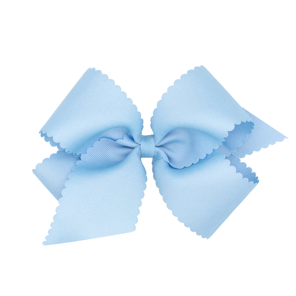 NEW!! Wee Ones Scalloped Bow
