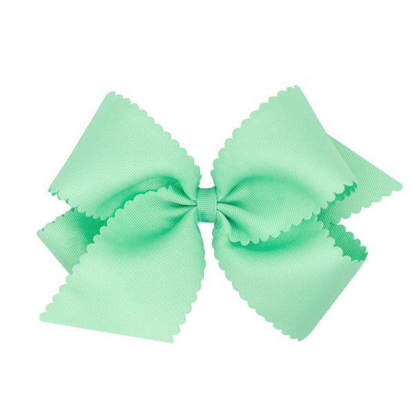 NEW!! Wee Ones Scalloped Bow