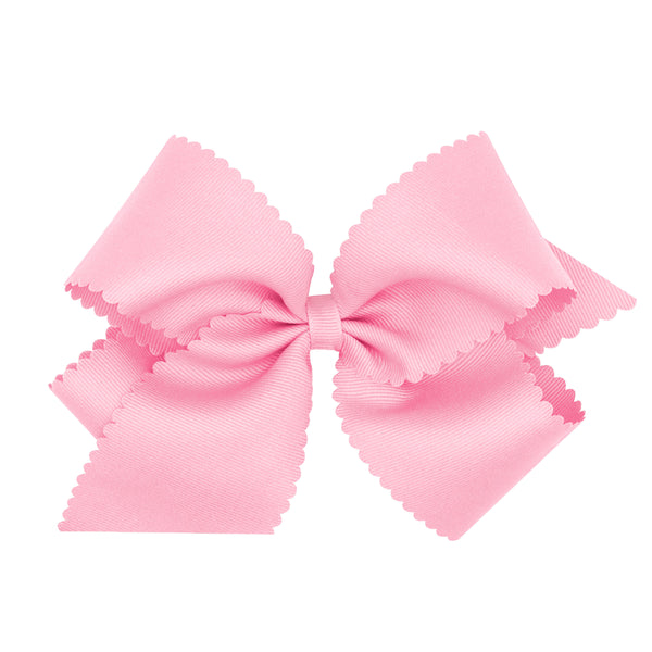 NEW!! Wee Ones Scalloped Bow