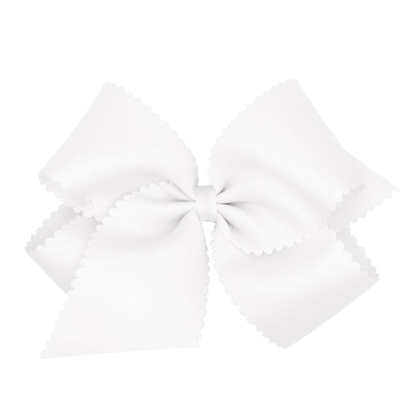 NEW!! Wee Ones Scalloped Bow