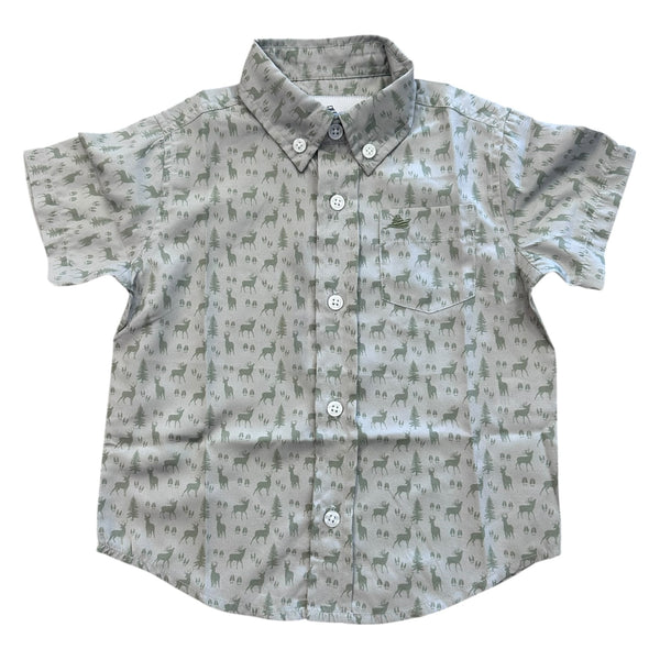 SB Printed  SS Button Downs