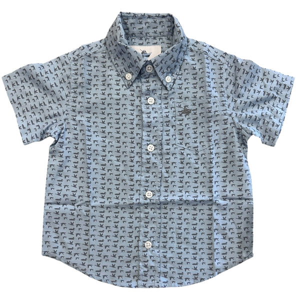 SB Printed  SS Button Downs