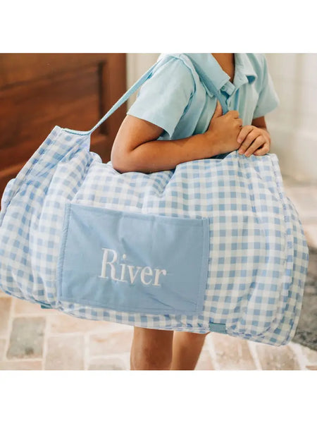 SugarBee Gingham Nap Mats