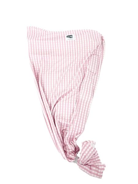 Uptown Baby Gingham Swaddle