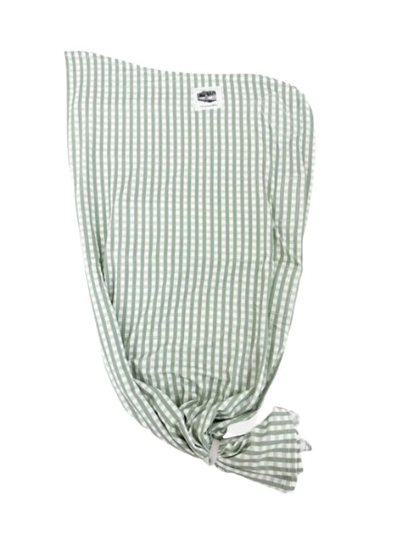 Uptown Baby Gingham Swaddle