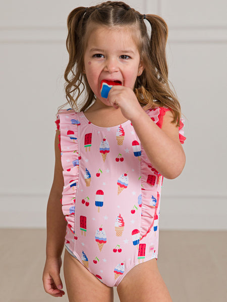 Sweet Freedom Waterfall Swimsuit