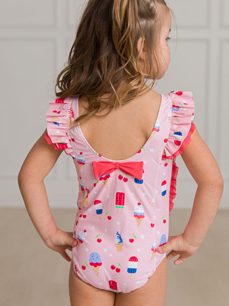 Sweet Freedom Waterfall Swimsuit