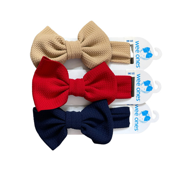 Teaxtured Headband Bow
