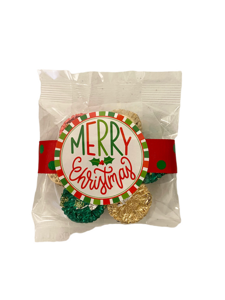 Christmas Chocolate Treat Bag