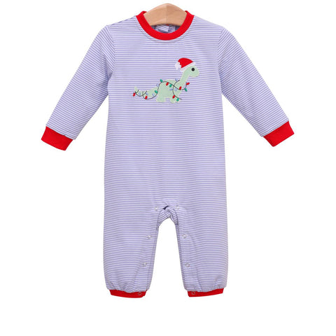 Christmas Dino Romper