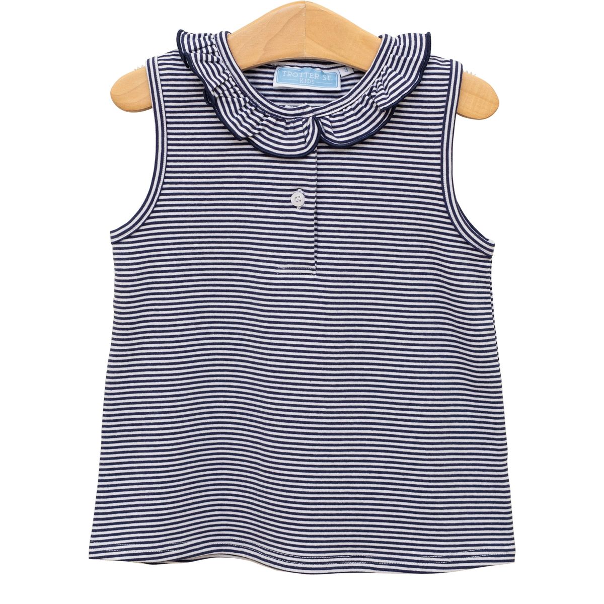 Nora Tank- Navy Stripe