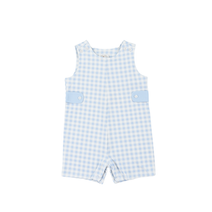 Blue Gingham Jon Jon