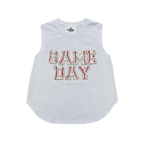 GAME DAY Chenille Tank