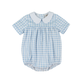 Blue Gingham Classic Bubble