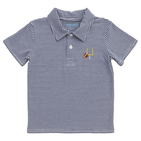 Navy Game Day Football Polo