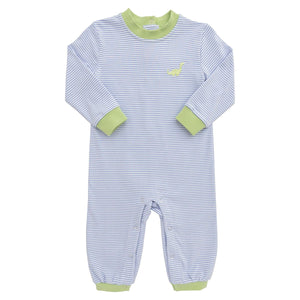 Green Dinosaur Romper