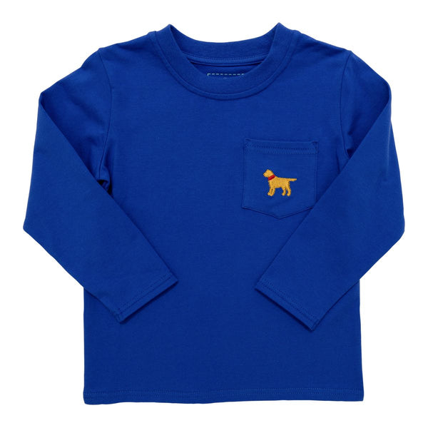 Itsy Bitsy Boys Pocket LS Tee