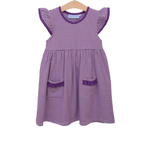 Purple Game Day Dress