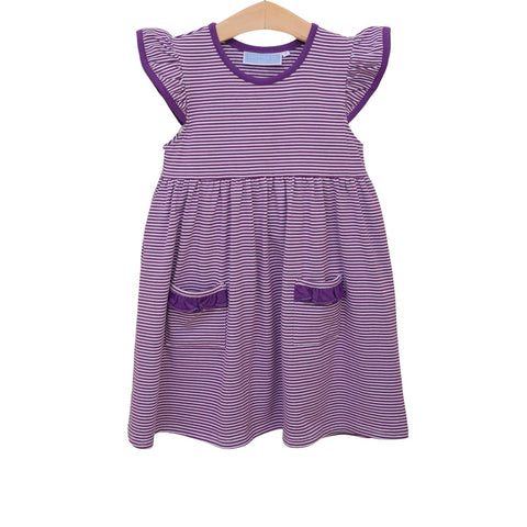 Purple Game Day Dress