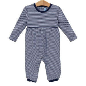 Navy Striped Bennett Romper