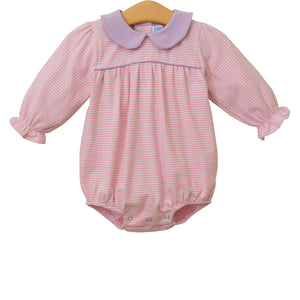 Light Pink Stripe Katherine Bubble