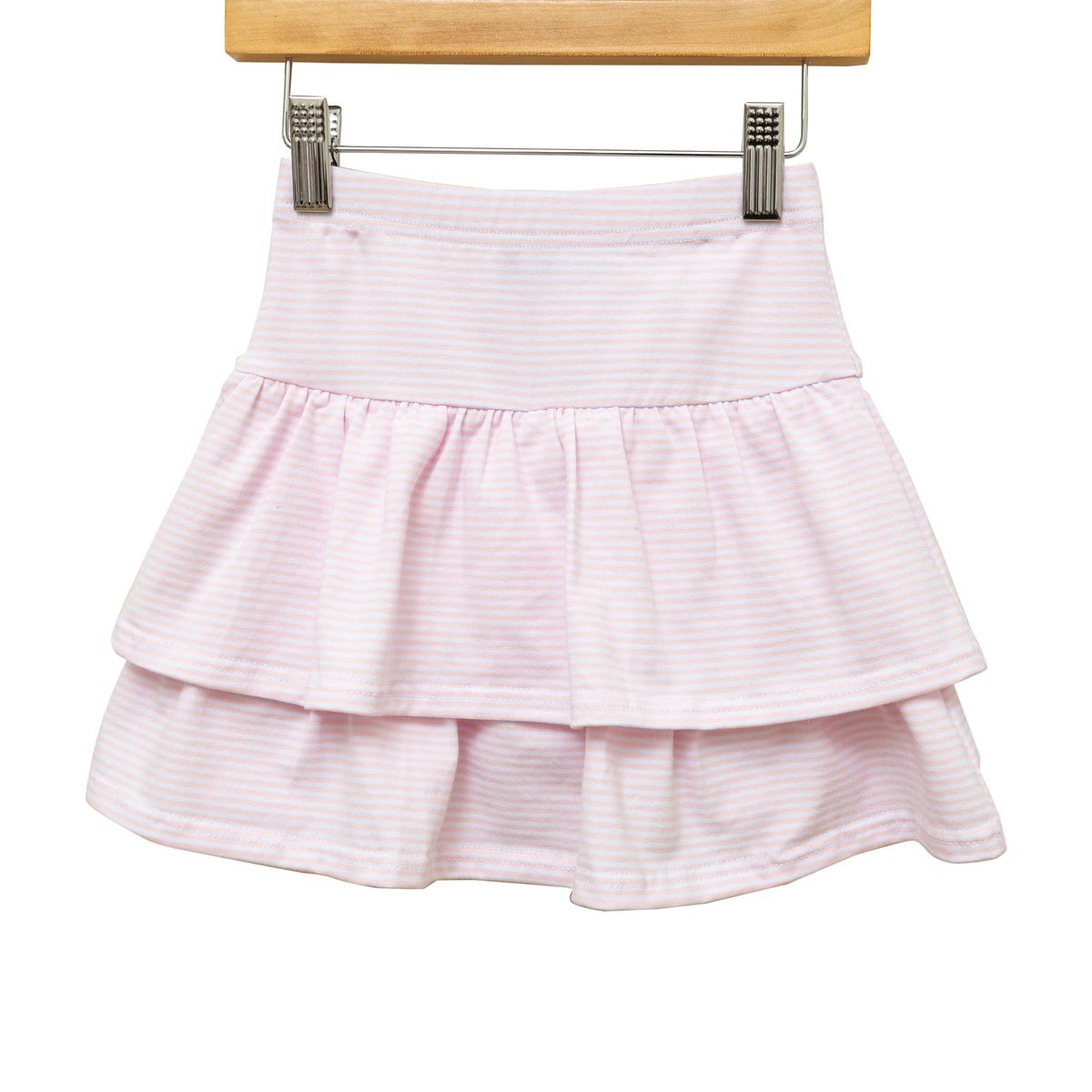 Light Pink Striped Rosemary Skort