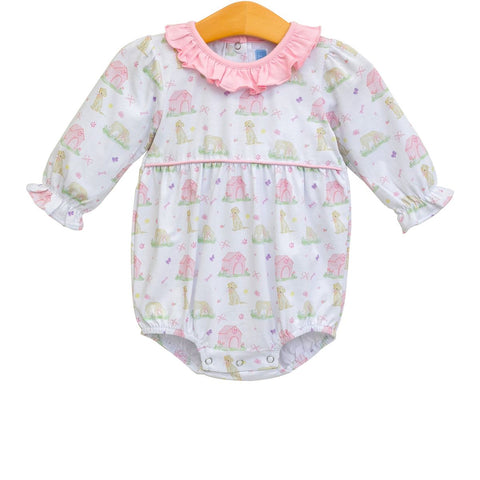 Puppy Pals Ruffle Romper