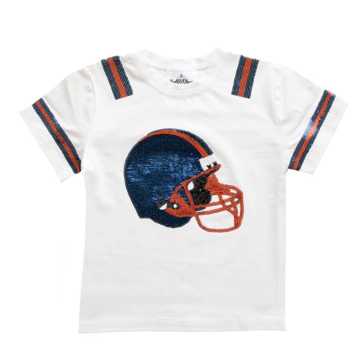 Sequin Helmet Game Day Shirt