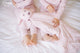 Pink Mini-Stripe Dog Lovey Blanket