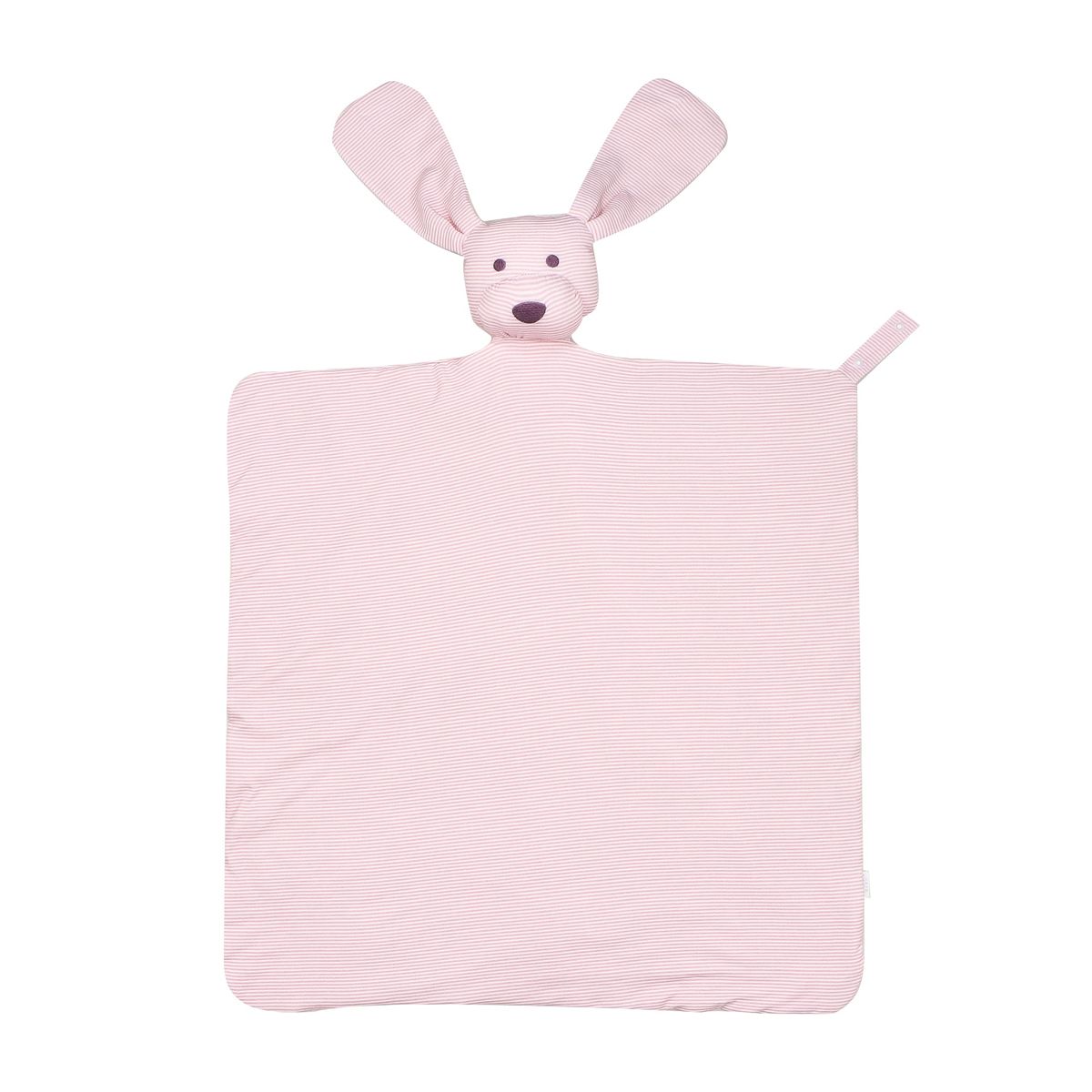 Pink Mini-Stripe Dog Lovey Blanket