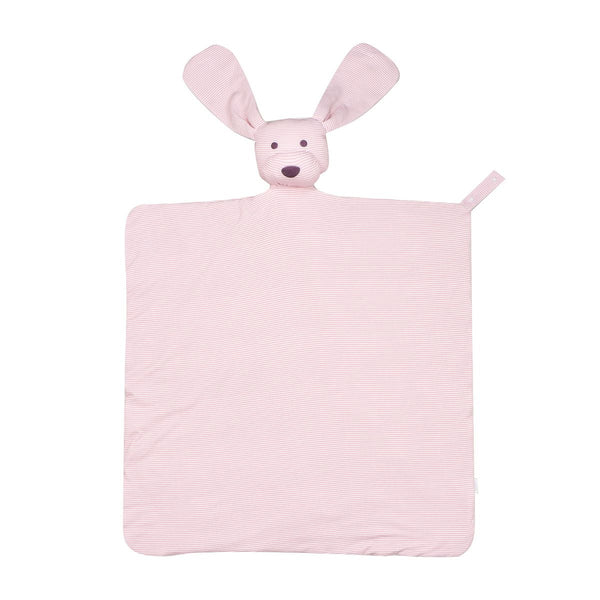Pink Mini-Stripe Dog Lovey Blanket
