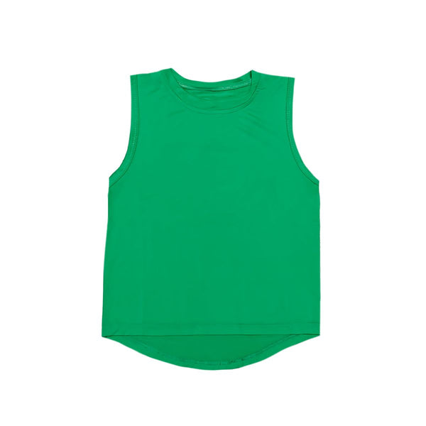 Summer Athleisure High Low Tanks