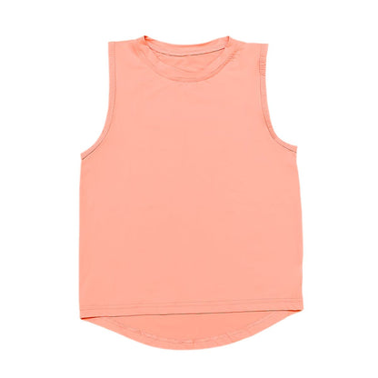 Athleisure High Low Tanks