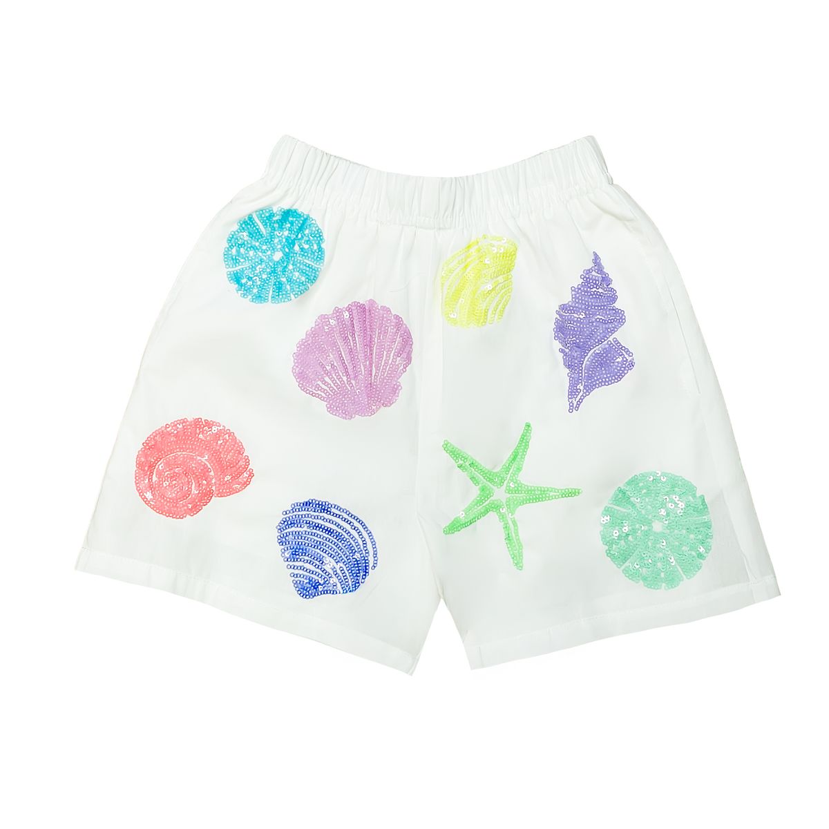 Seashells Sequin Shorts