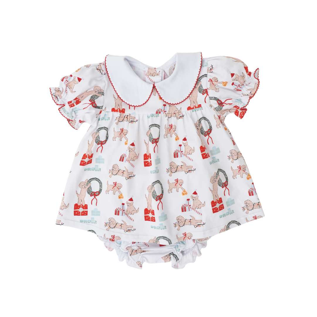 Santa Paws Collins Classic Bloomer Set