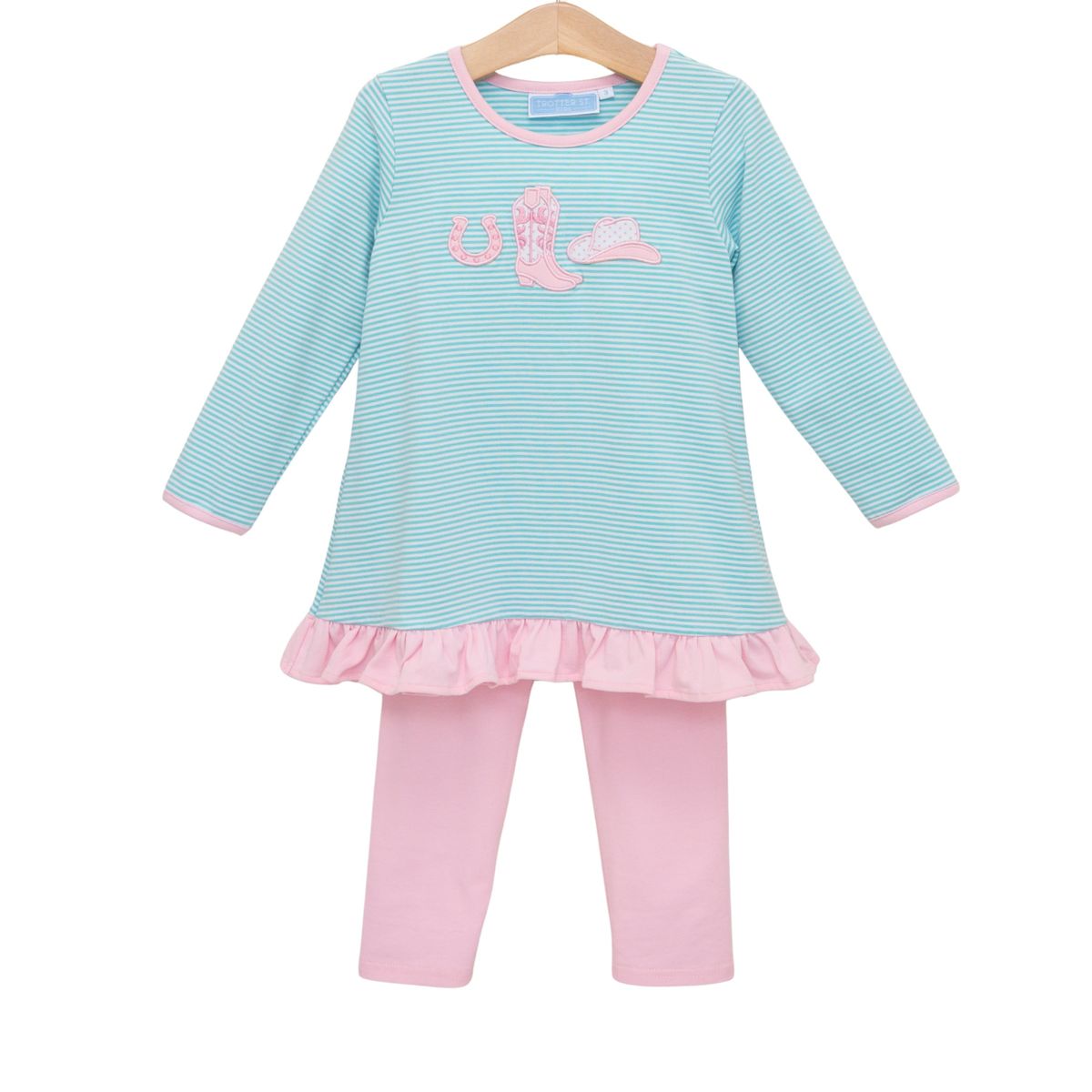 Western Ruffle Legging Set