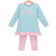 Western Ruffle Legging Set