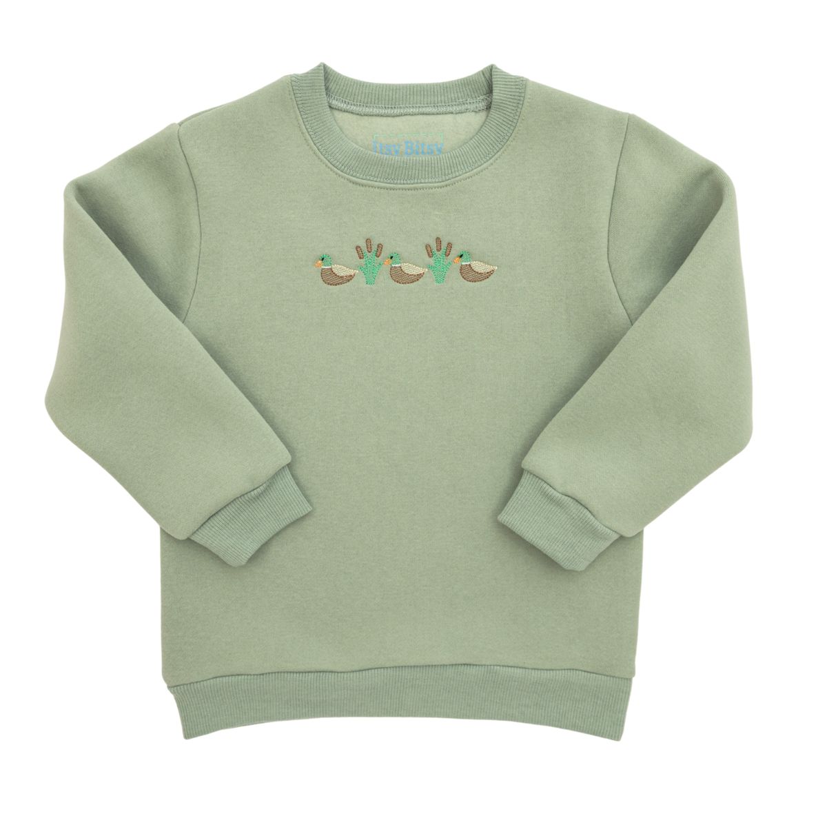 Mallard Trio Embroidered Crewneck