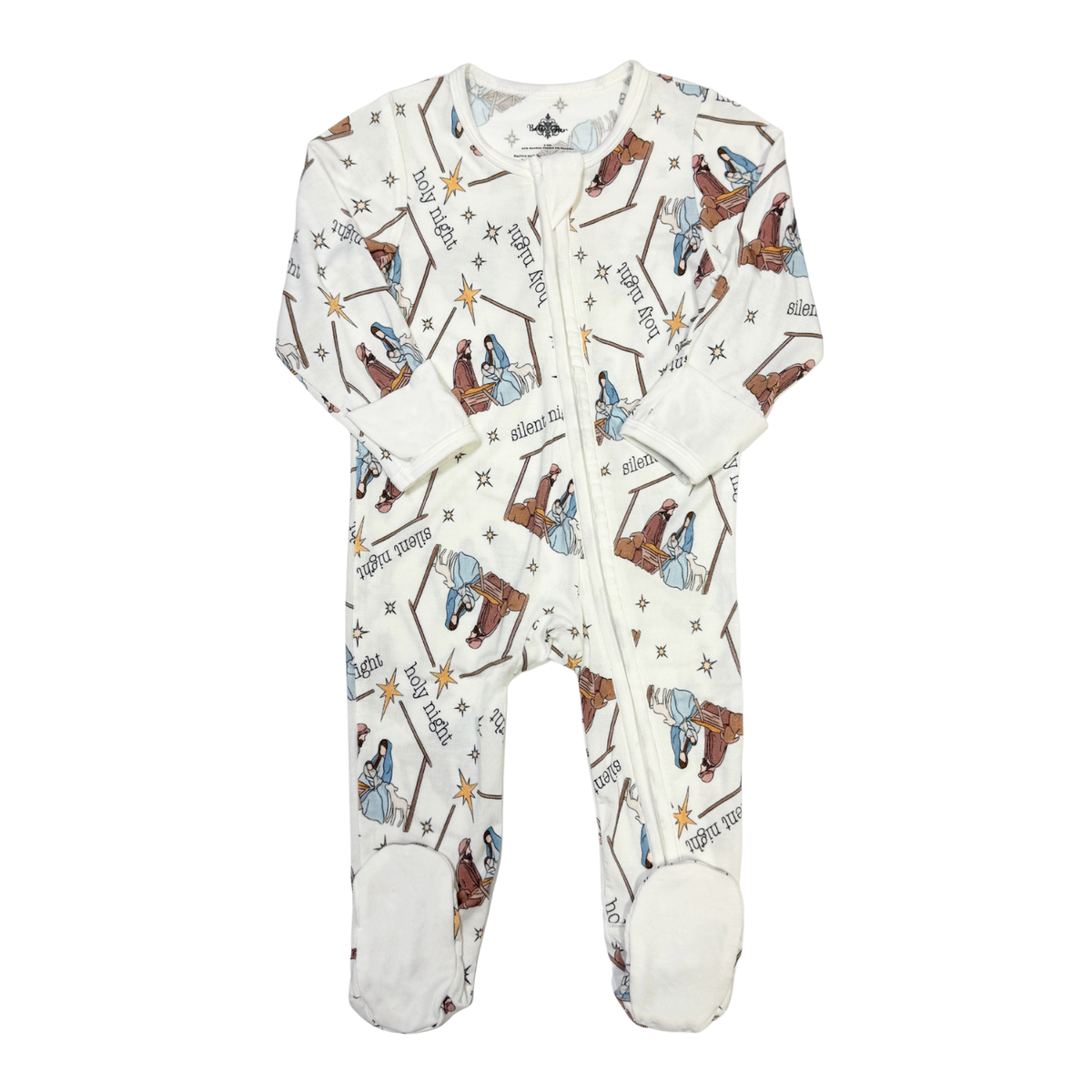 Silent Night Bamboo Romper