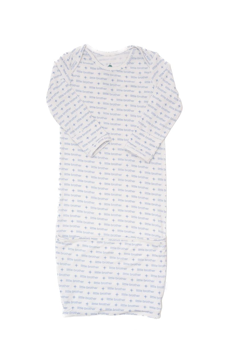 Little Brother Newborn Gown