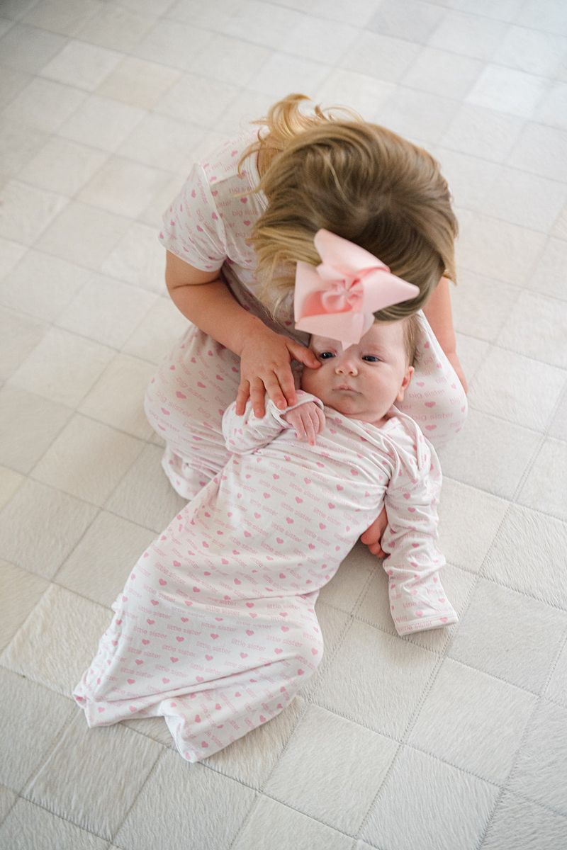 Little Sister Newborn Gown