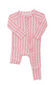Holiday Stripes Sleep Romper
