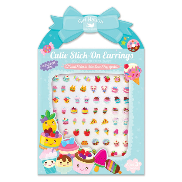 Stick-On Earring and Nail Sticker Gift Set
