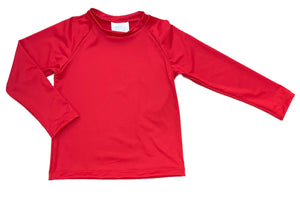 Red Sammy Rash Guard