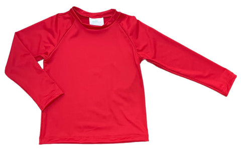 Red Sammy Rash Guard
